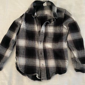 Gap boys flannel shirt
